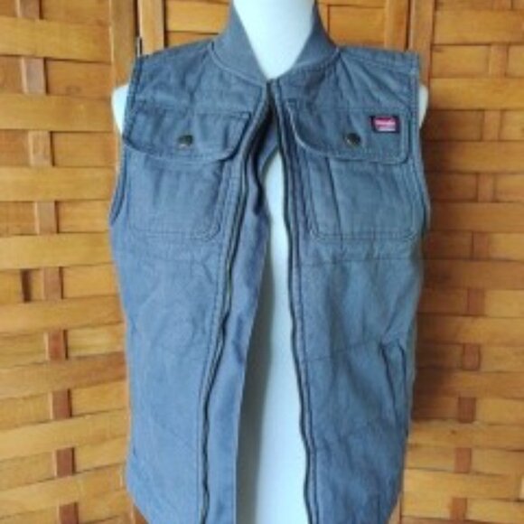 Wrangler Other - Men's  WRANGLER Workwear Vest Size Small Gray Grey